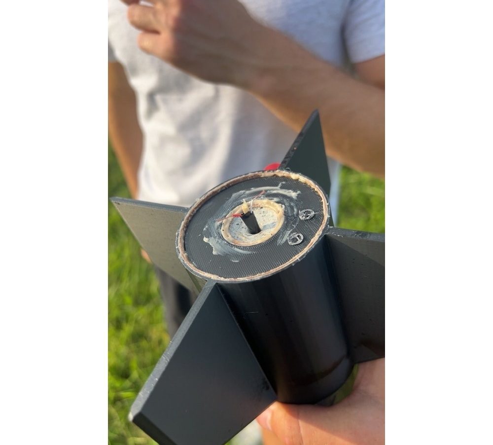 3D-Printed Fin & Motor Mount
